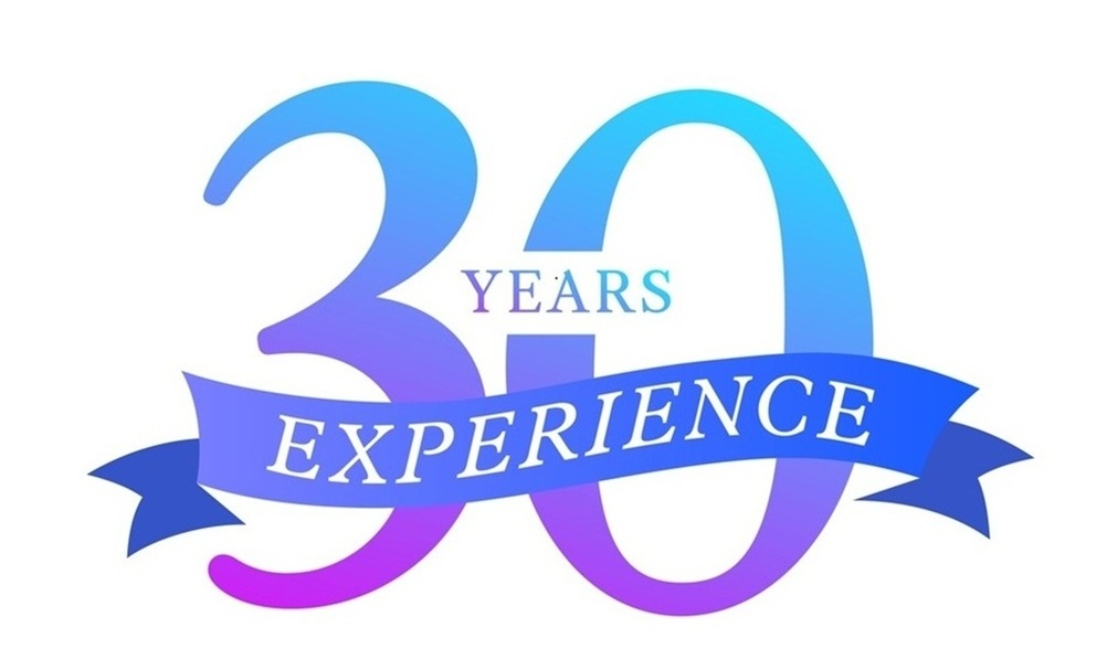 30 anni di esperienza